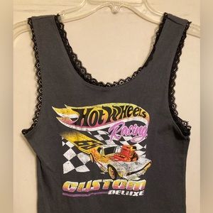 Hot Wheels cami top with lace